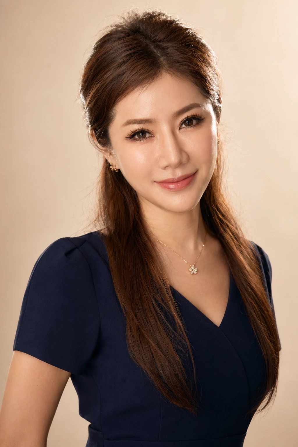 Studio portrait of Dr Samantha Tay, Medical Director at Nexus Aesthetic Clinic